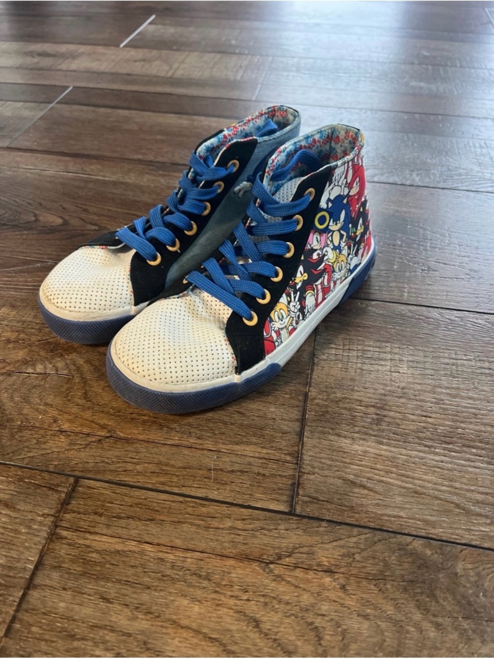 Sonic Kids High-Top Sneakers
